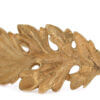 18 Karat Yellow Gold and Diamond Leaf Brooch