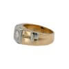 14 Karat Rose Gold | 18 Karat White Gold Diamond Unisex Ring