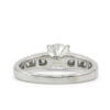 14 Karat White Gold Round Brilliant Diamond Ring