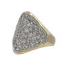14 Karat Yellow $ White Gold 1.80 Carat Diamond Ring