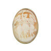 14 Karat Yellow Gold "3 Graces" Cameo Brooch