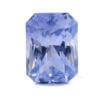 Loose Radiant Cut 12.22 Carat Sapphire front view