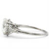 Platinum 4.45 Carat Round Brilliant Cut Diamond Ring with GIA Report