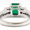 1.71 Carat Emerald with 0.77 in Diamonds, Set in 14 Karat White Gold