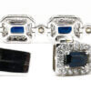 sapphire and diamond barcelet