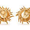 18 Karat Yellow Gold large Citrine Earrings by Schlumberger for Tiffany & Co.