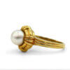 18K Yellow Gold Tiffany & Co. Pearl Ring