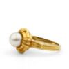 18K Yellow Gold Tiffany & Co. Pearl Ring