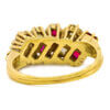 14 Karat Yellow Gold Ruby | Diamond Ring