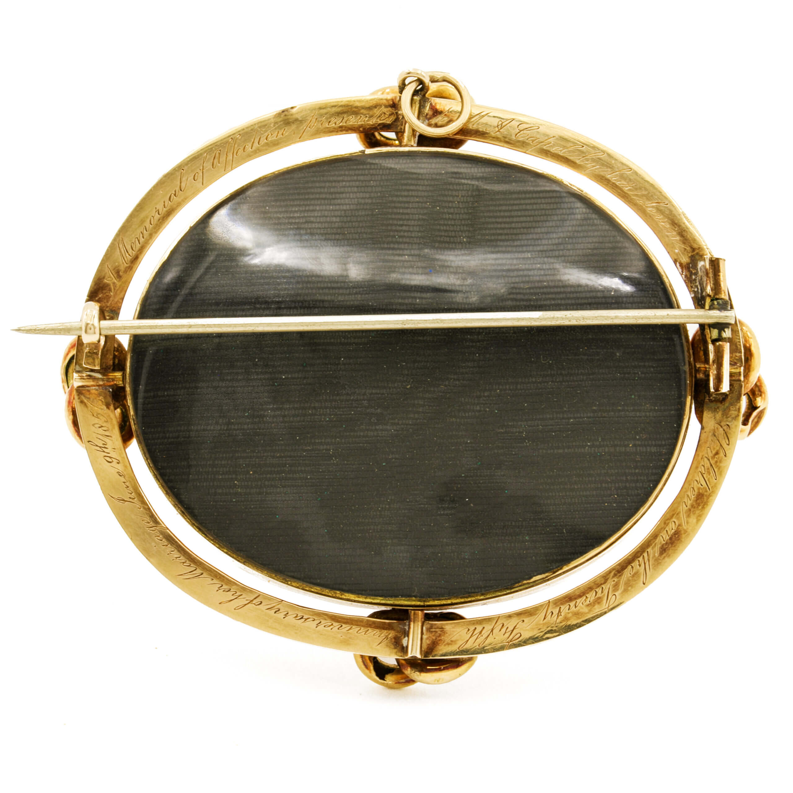 Back hotsell of brooch