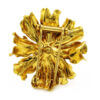 18 Karat Yellow Gold Sapphire | Diamond Flower Brooch