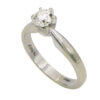 14 Karat White Gold 0.72 Carat Diamond Solitaire