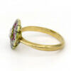 Platinum Topped 18 Karat Yellow Gold Ruby | Diamond Art Deco Ring