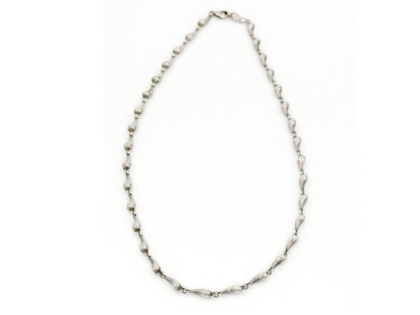 Tiffany Sterling Sliver Teardrop Link Chain by Elsa Peretti