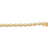14 Karat Rose Gold Bezel Set Diamond Bracelet clasp