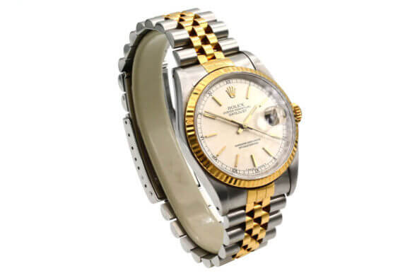 Rolex 1989 18 Karat Yellow Gold and Stainless Steel Datejust