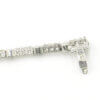 14 Karat White Gold and Diamond Bracelet