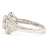 1.01 Carat Art Deco Style Diamond Ring in 18 Karat White Gold