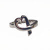 Tiffany & Co. Silver Double Loving Hearts Ring By Paloma Picasso