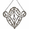 Edwardian Platinum Topped Gold Diamond and Pearl Pendant