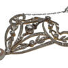 Edwardian Platinum Topped Gold Diamond and Pearl Pendant