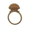 22 Karat Yellow Gold Domed Estate Ring