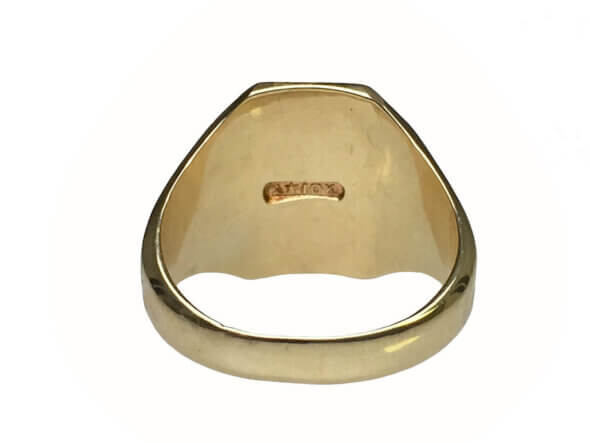 10 Karat Yellow Gold Signet Ring