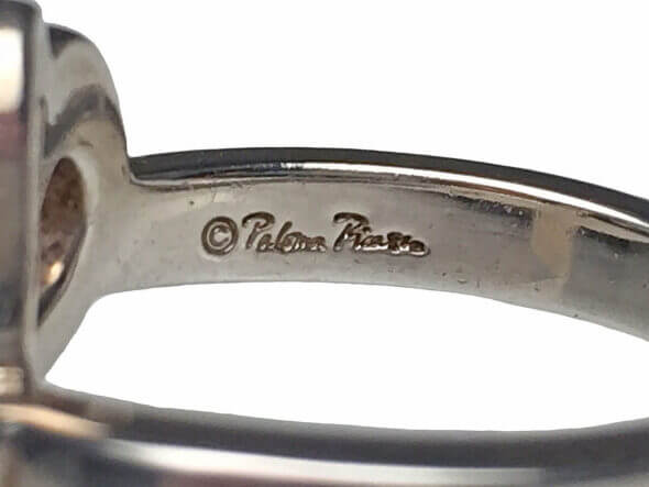 Tiffany & Co. Silver Double Loving Hearts Ring By Paloma Picasso