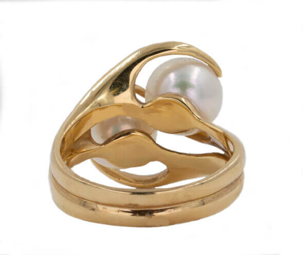 pearl twin ring