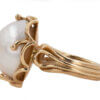 18MM Mabe Pearl Ring in 14 Karat Yellow Gold