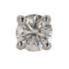 0.25 Carat HI I1 Single Diamond Stud in 14 Karat White Gold