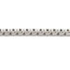 18 Karat White Gold Box Link Bracelet