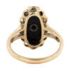 Oval Onyx Ring in 10 Karat Yellow Gold
