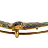 18 Karat Yellow Gold Enamel Swallow Brooch/Pendant