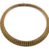Retro style 14 Karat Yellow Gold Graduated Necklace