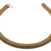 Retro style 14 Karat Yellow Gold Graduated Necklace