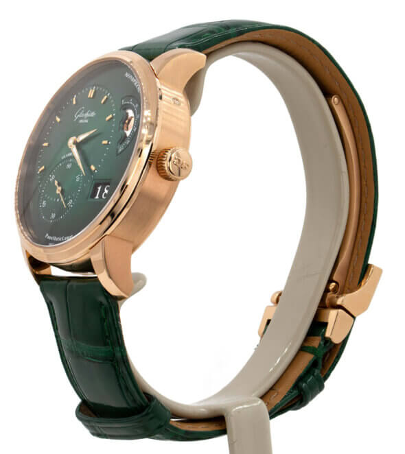 18 Karat Rose Gold Glasshütte PanoMaticLunar Wrist Watch