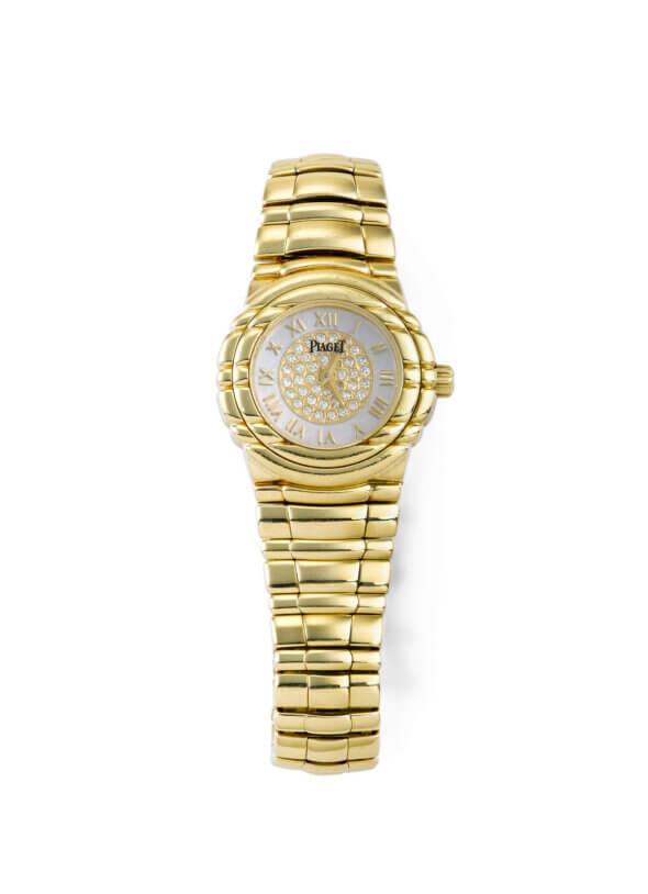 18k yellow gold Piaget ladies watch