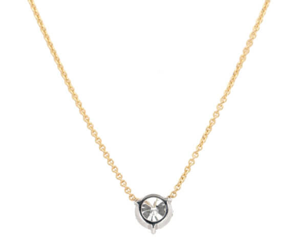 1 Carat SI2 Diamond Pendant set in Platinum