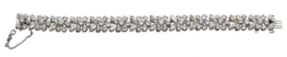 Platinum 26 Carat Diamond Bracelet
