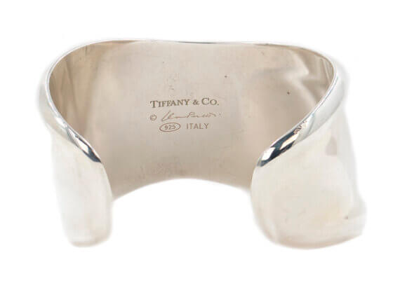 Tiffany & Co. Elsa Peretti Silver Bone Cuff- small