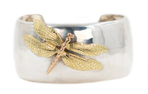Tiffany & Co. 18 Karat White Gold Dragonfly Cuff