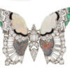 J.E. Caldwell Art Deco diamond butterfly brooch