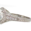 Platinum 2.27 Carat H VS2 Diamond Engagement Ring with GIA report