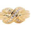 18 Karat Tiffay 'X' Diamond Ring