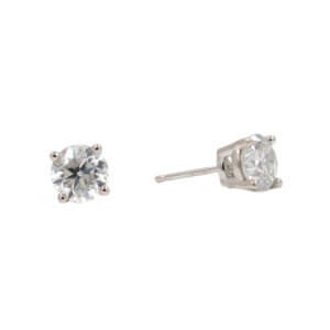 Assorted Diamond studs From 0.10 carat up to 6 carat total weight in a variety of metals and setting options
