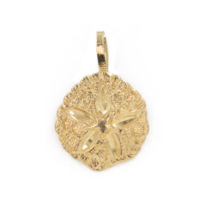 14 Karat Yellow Gold Silver Dollar Charm/Pendant