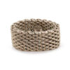 770-21616-Top Tiffany & Co. Somerset Mesh Ring Sterling Silver Wide Woven Band Ring